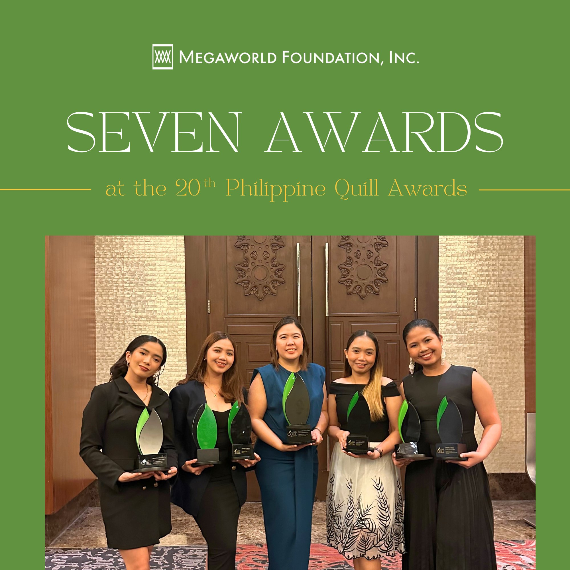 Seven Awards at 20th Philippine Quill Awards